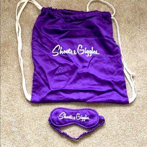 Eucalyptus Sheets & Giggles bag & eye mask